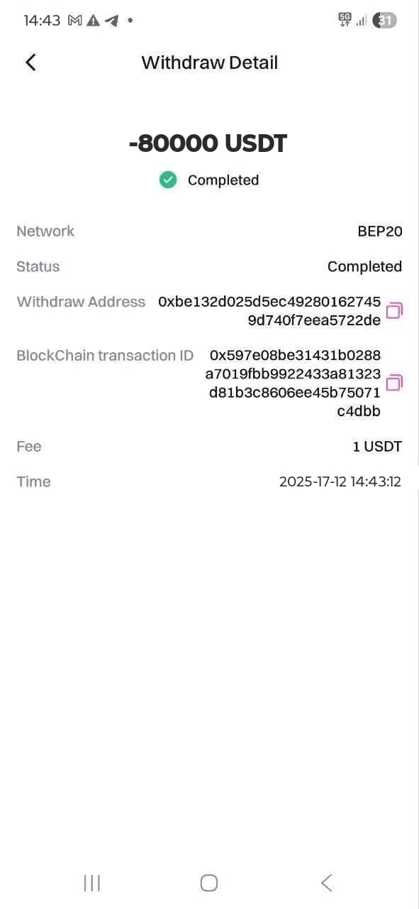 Fast blockchain delivery of Flash USDT